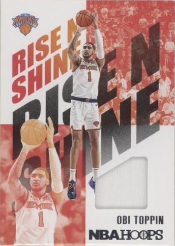 2020-21 Panini NBA Hoops - Obi Toppin #RNS-OBI