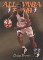1999 Fleer Ultra WNBA - Cindy Brown #96G