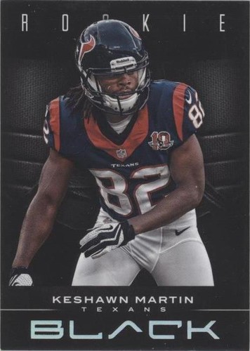 2012 Panini Black Keshawn Martin #154