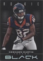 2012 Panini Black Keshawn Martin #154