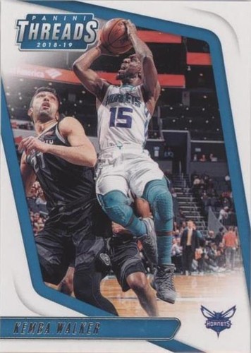 2018-19 Panini Threads - Kemba Walker #33