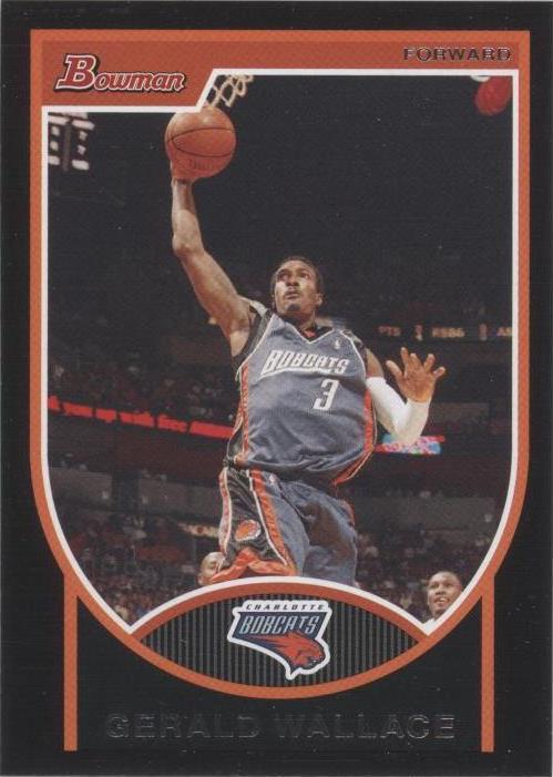 Selecciones y estrellas del draft de Bowman 2007-08 - Gerald Wallace #80