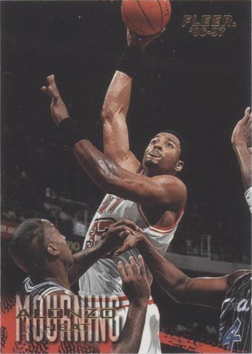 Fleer 1996-97 - Alonzo Mourning #58