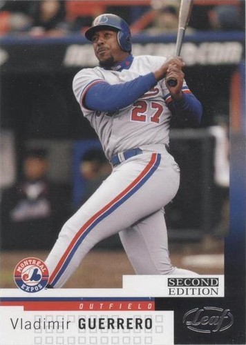 2004 Leaf Second Edition - Vladimir Guerrero #161