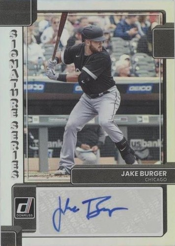 2022 Panini Donruss - Jake Burger #SS-JB