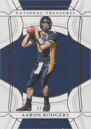 2022 Panini National Treasures Collegiate Aaron Rodgers #2