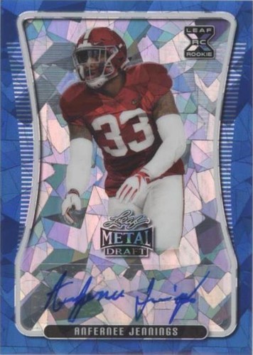 2020 Leaf Metal Draft Anfernee Jennings #BA-AJ1
