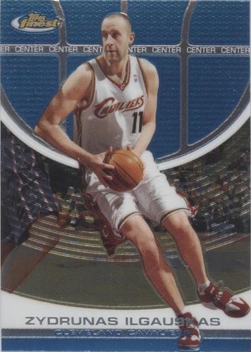 2005-06 Topps Finest - Zydrunas Ilgauskas #81
