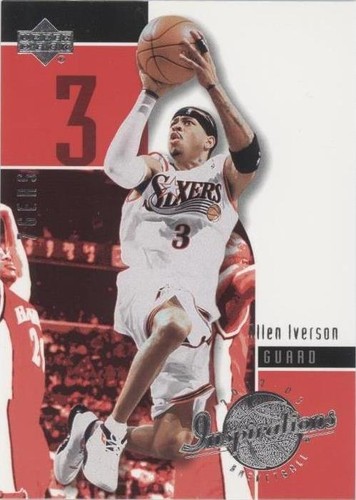 2002-03 Upper Deck Inspirations - Allen Iverson #63