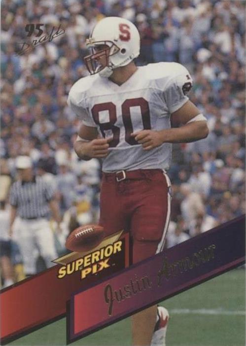 1995 Superior Pix Justin Armour #50