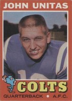 1971 Topps Johnny Unitas #1