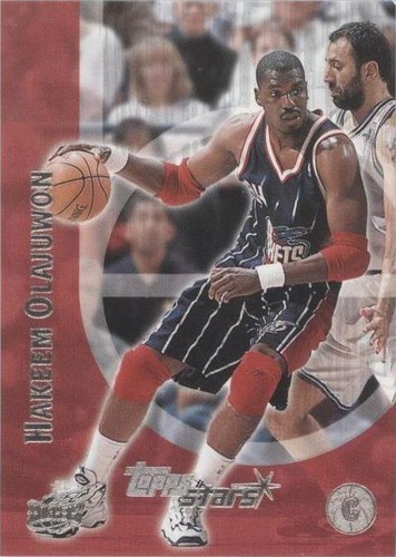 2000-01 Topps Stars - Hakeem Olajuwon #28