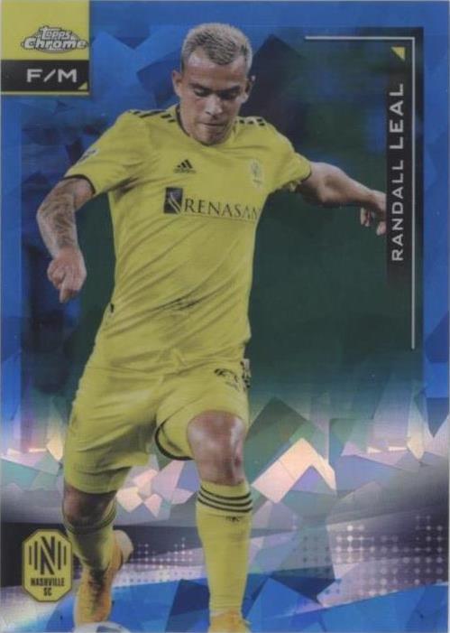 2021 Topps Chrome MLS Sapphire Edition Randall Leal #21