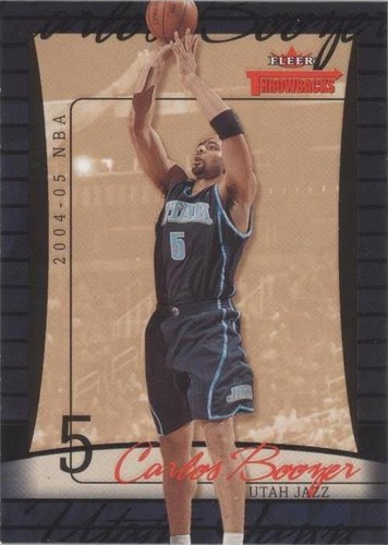 2004-05 Fleer Throwbacks - Carlos Boozer #26