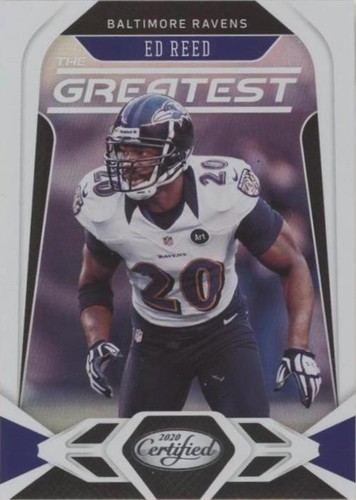 2020 Panini Certified Ed Reed #G-ER
