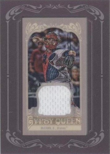 2012 Topps Gypsy Queen - Brian McCann #GQMR-BM