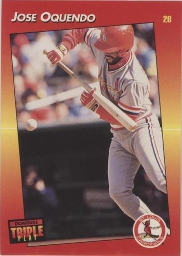 1992 Donruss Triple Play - Jose Oquendo #118