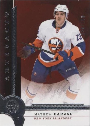 2016-17 Upper Deck Artifacts - Mathew Barzal #RED220