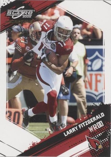 2009 Score Inscriptions Larry Fitzgerald #6