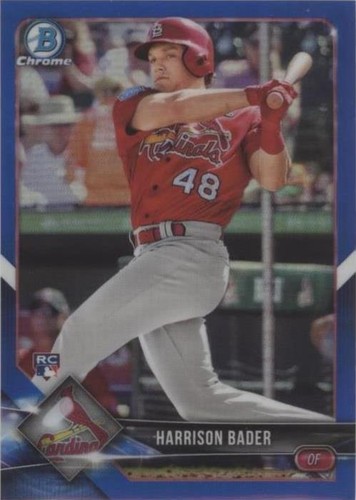 2018 Bowman Chrome - Harrison Bader #68