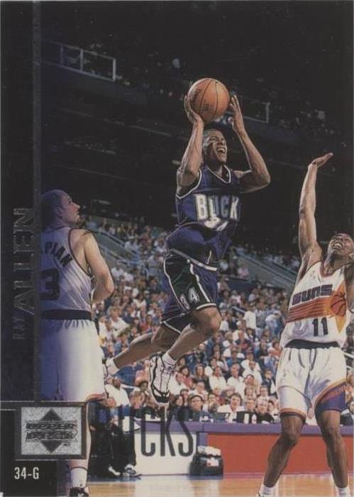 Cubierta superior 1997-98 - Ray Allen #68