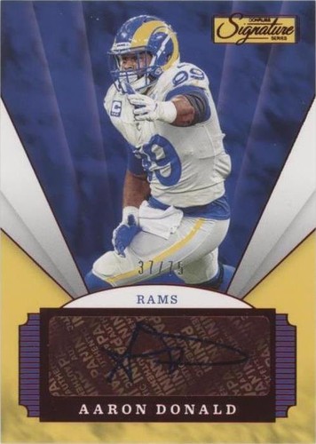 2020 Panini Chronicles Aaron Donald #SS-AD