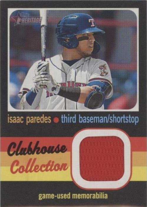 2020 Topps Heritage Minor League Edition - Isaac Paredes #CCR-IP