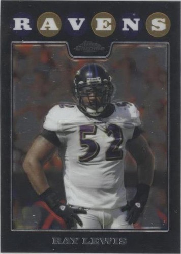 2008 Topps Chrome Ray Lewis #TC116
