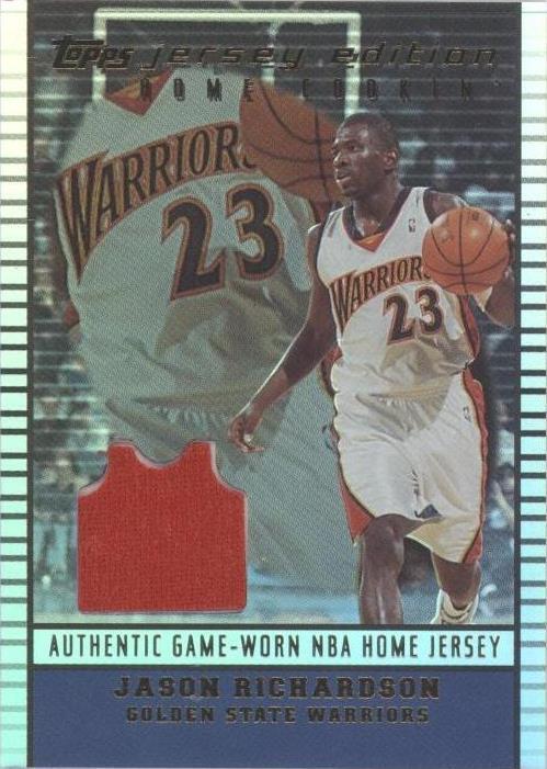 Edición Jersey Topps 2002-03 - Jason Richardson #JE JR1