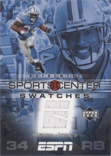 2005 Upper Deck ESPN Kevin Jones #SCS-KJ