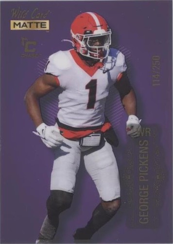 2022 Wild Card MATTE George Pickens #MB-45