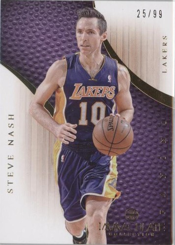 2012-13 Panini Immaculate Collection - Steve Nash #45