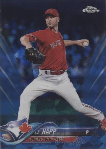 2018 Topps Chrome Sapphire Edition - J.A. Happ #213