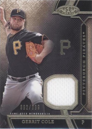 2015 Topps Tier One - Gerrit Cole #TSR-GC