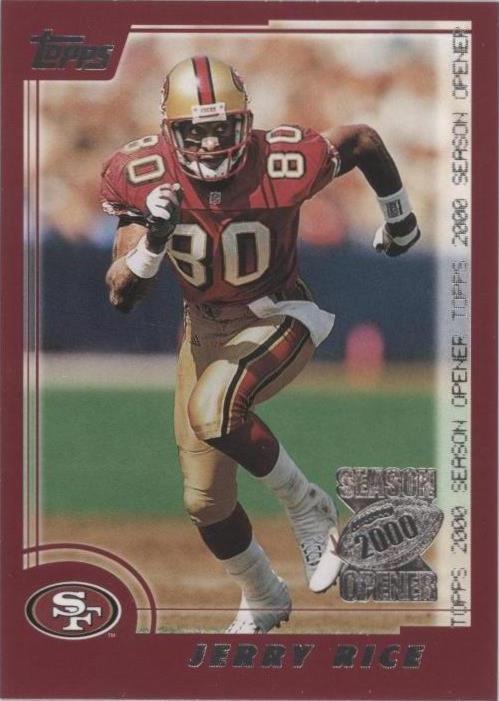 2000 Topps Season Opener Jerry Rice #7