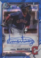 2021 Bowman Sapphire Edition - Angel Martinez #BSPA-AMA