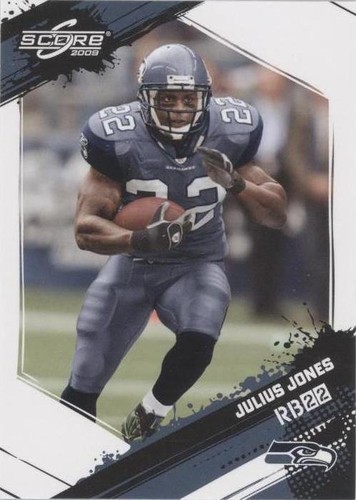 2009 Score Julius Jones #258