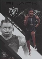 2020 Panini Black Damon Arnette #170