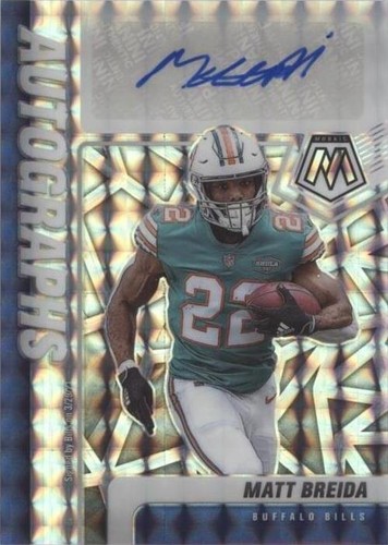 2021 Panini Mosaic Matt Breida #A-MB