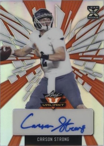 2022 Leaf Valiant Carson Strong #BA-CS1