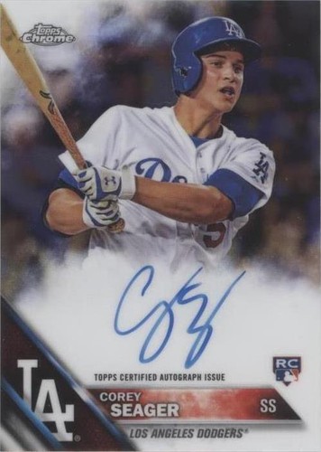 2016 Topps Chrome - Corey Seager #RA-CS
