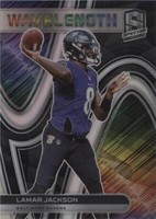 2022 Panini Spectra Lamar Jackson #WVE-22