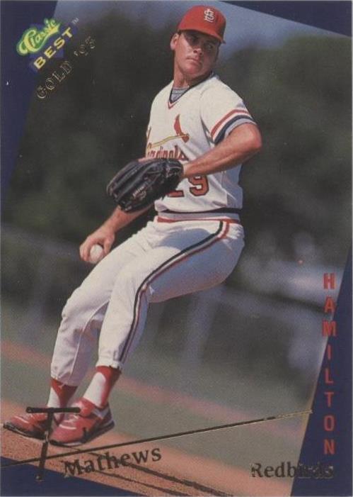 1993 Classic Best Gold Minor League - T.J. Mathews #120