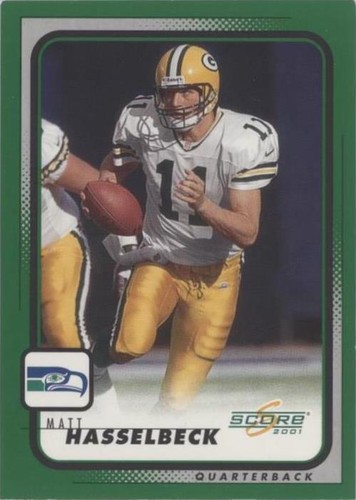 2001 Score Matt Hasselbeck #185