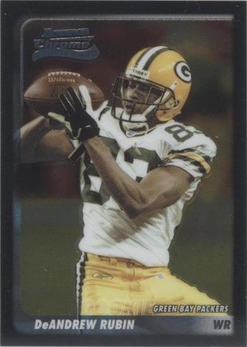 2003 Bowman Chrome Deandrew Rubin #153