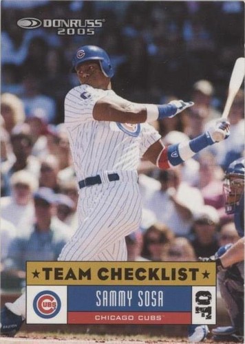2005 Donruss - Sammy Sosa #376