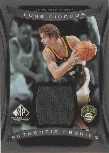 2004-05 SP Game Used - Luke Ridnour #AF-LR