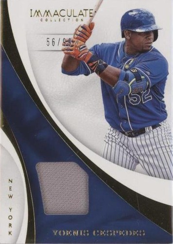 2017 Panini Immaculate Collection - Yoenis Cespedes #S-YC