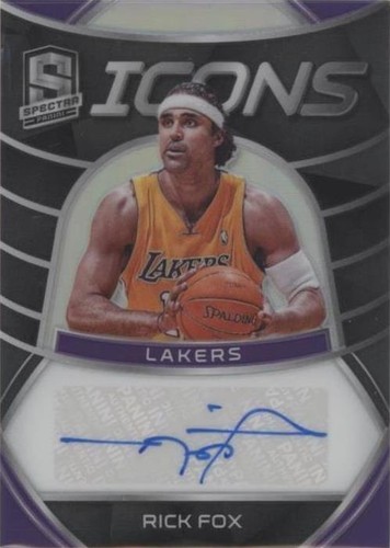 2019-20 Panini Spectra - Rick Fox #IA-RFX