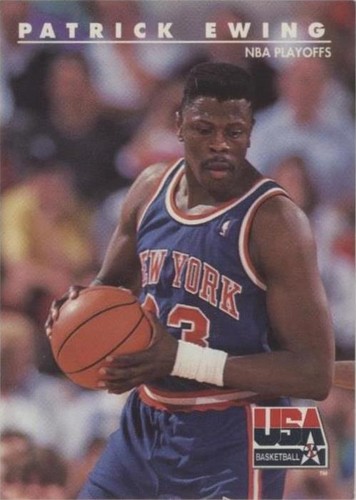 新品　ミッチェルアンドネス　USAドリームチームPatrick Ewing 6 Mitchell & Ness #6 Patrick Ewing Navy USA Basketball 1992